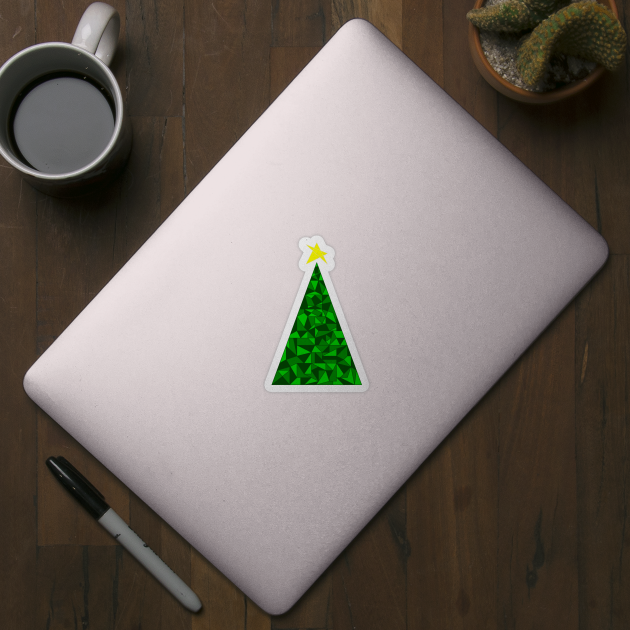 Christmas Design - Tree and Star by DavidASmith